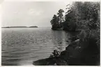 Vy över Helgasjön. 1910-tal.