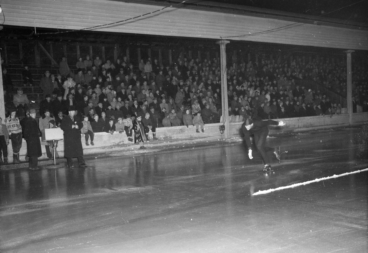 Skøytestevne på Stadion