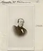 Ett tidigt porträtt av en gammal man. Wilhelm Pereswetoff-Morath föddes i Linköping 1791 och dog i Vadstena 1862. Där emellan kom han att hinna med mer än många. I raden av tjänster och titlar kan nämnas landssekreterare, häradshövding, askulant, advokatfiskal och kammarherre. Detta och mer vid sidan av ledamot i ett flertal utskott och kommittéer.
Från 1826 var han gift med Mathilda Wallberg, som med äktenskapet medförde godset Klosterorlunda i Hov socken. Wilhelm hade eget gods i Kallerstad säteri utanför Linköping. Han avled emellertid i makarnas hus i Vadstena.
