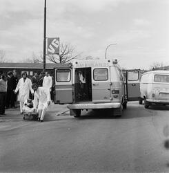 Ambulanseutrykning.