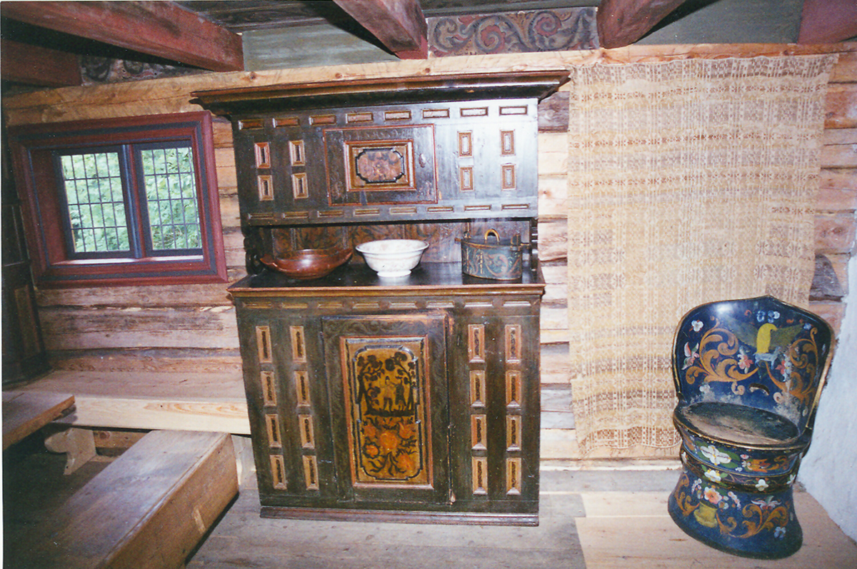 Interiør frå Åsestugo, Bø museum