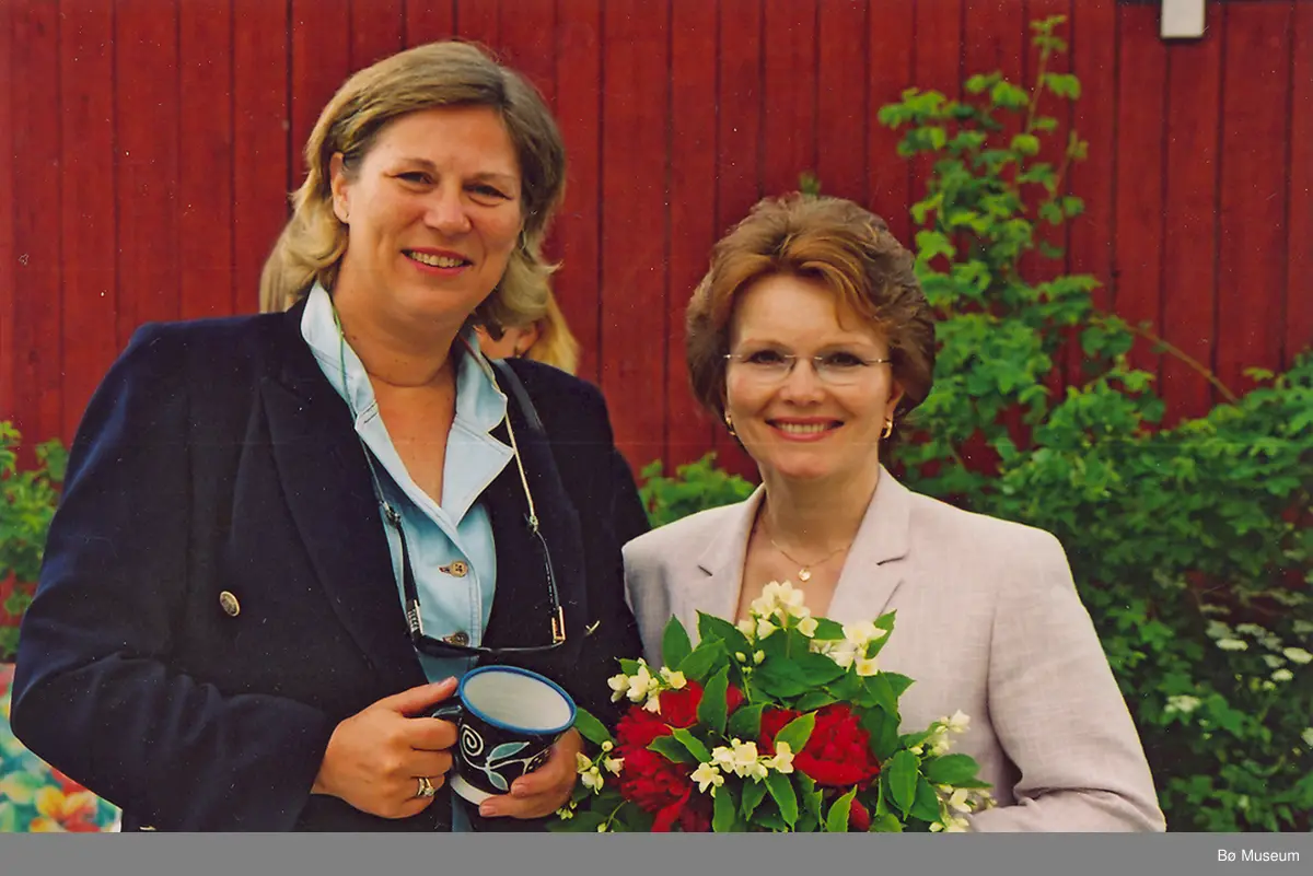 Serie med bilde frå ulike arrangement ved Bø museum.