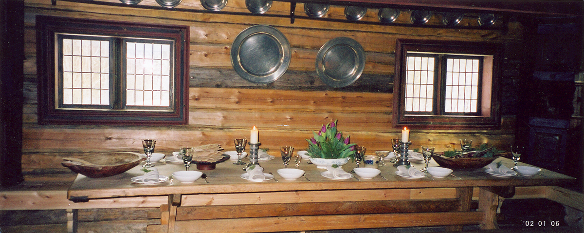 Interiør frå Åsestugo, Bø museum