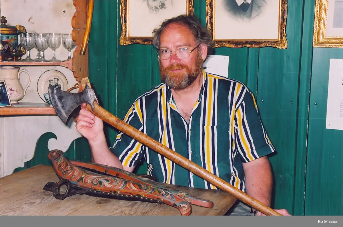 Serie med bilde frå ulike arrangement ved Bø museum.