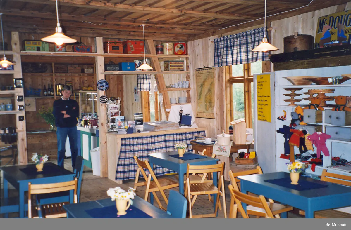 Serie med bilde frå ulike arrangement ved Bø museum.