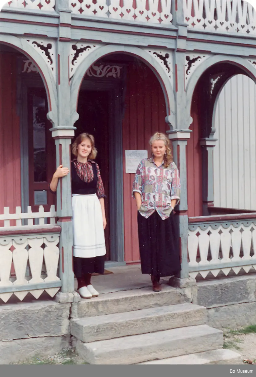 Serie med bilde frå ulike arrangement ved Bø museum.