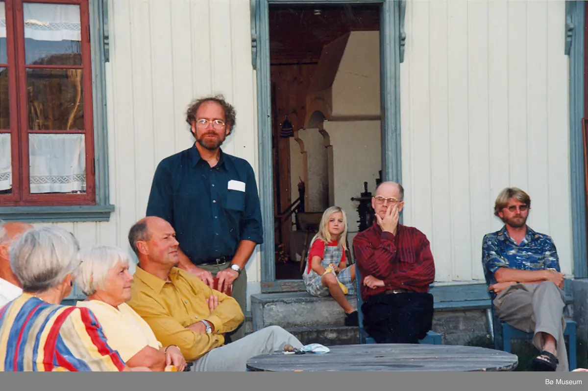 Serie med bilde frå ulike arrangement ved Bø museum.