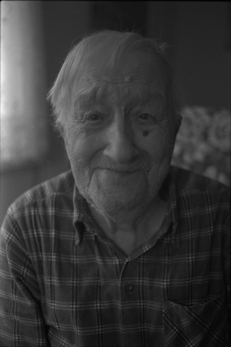 Bilde av en eldre herre fra Sokndal.