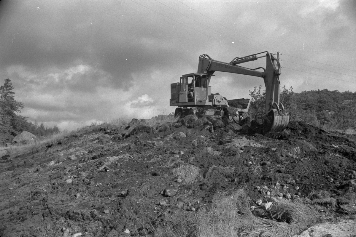 Grunnarbeidet for Sykehuset på Lagård begynner, 1971.