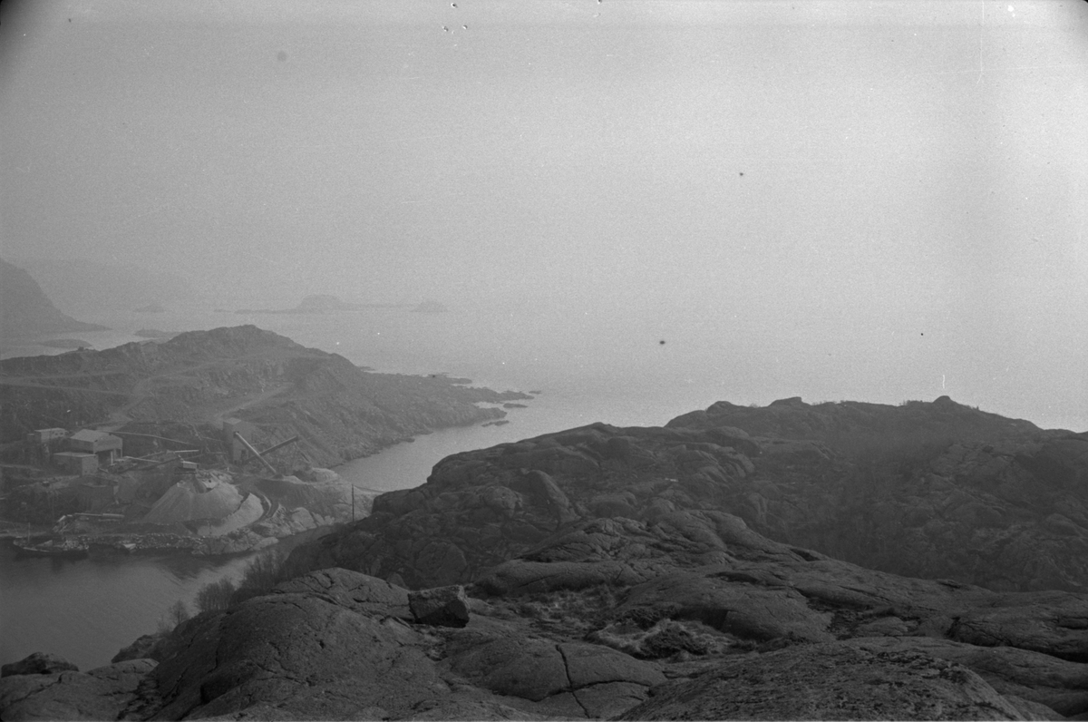 Sisselfjellet ved Rekefjord, planlagt utvidelse av Fjordstein.