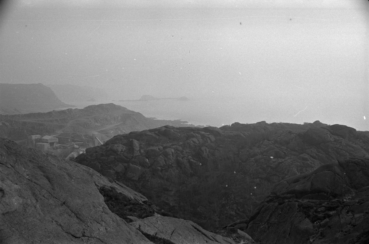 Sisselfjellet ved Rekefjord, planlagt utvidelse av Fjordstein.