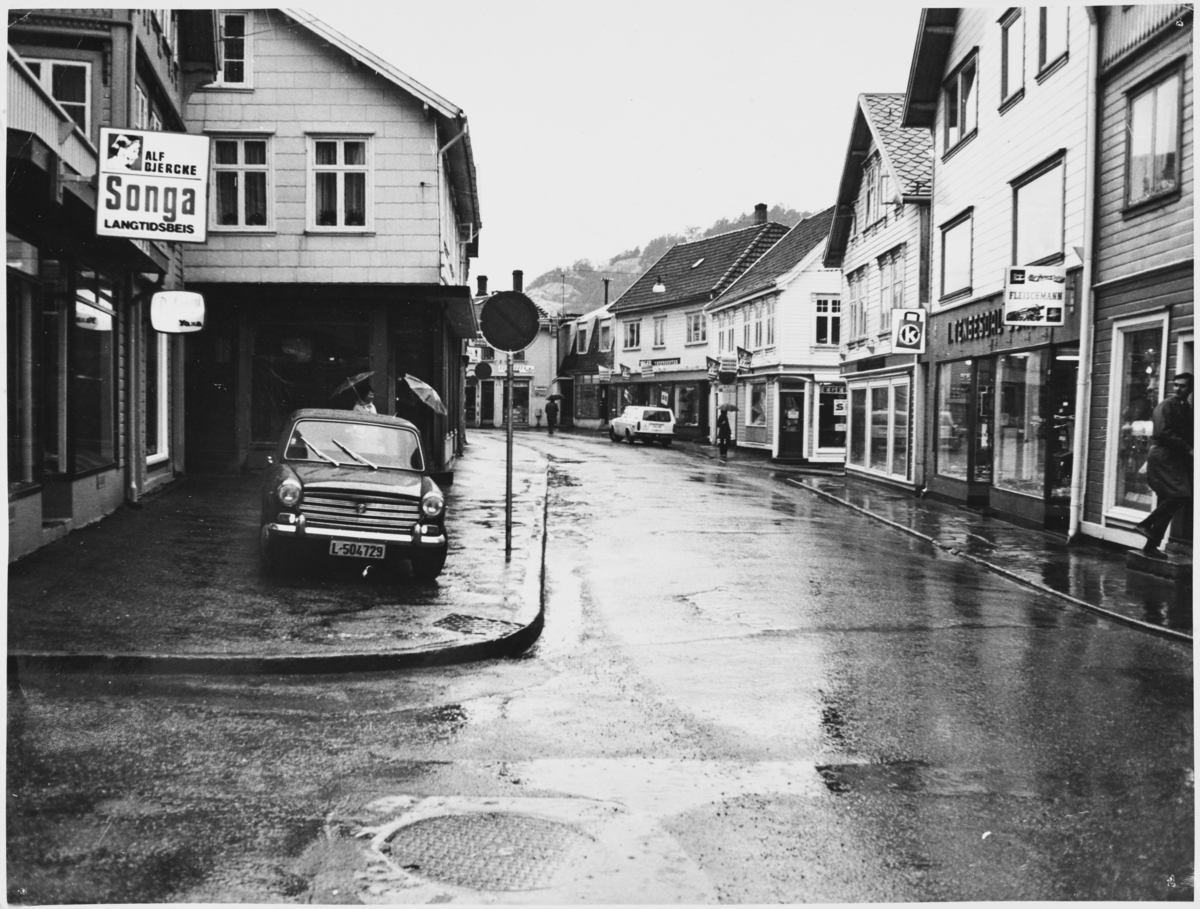 Egersund, Storgaten, 1971.