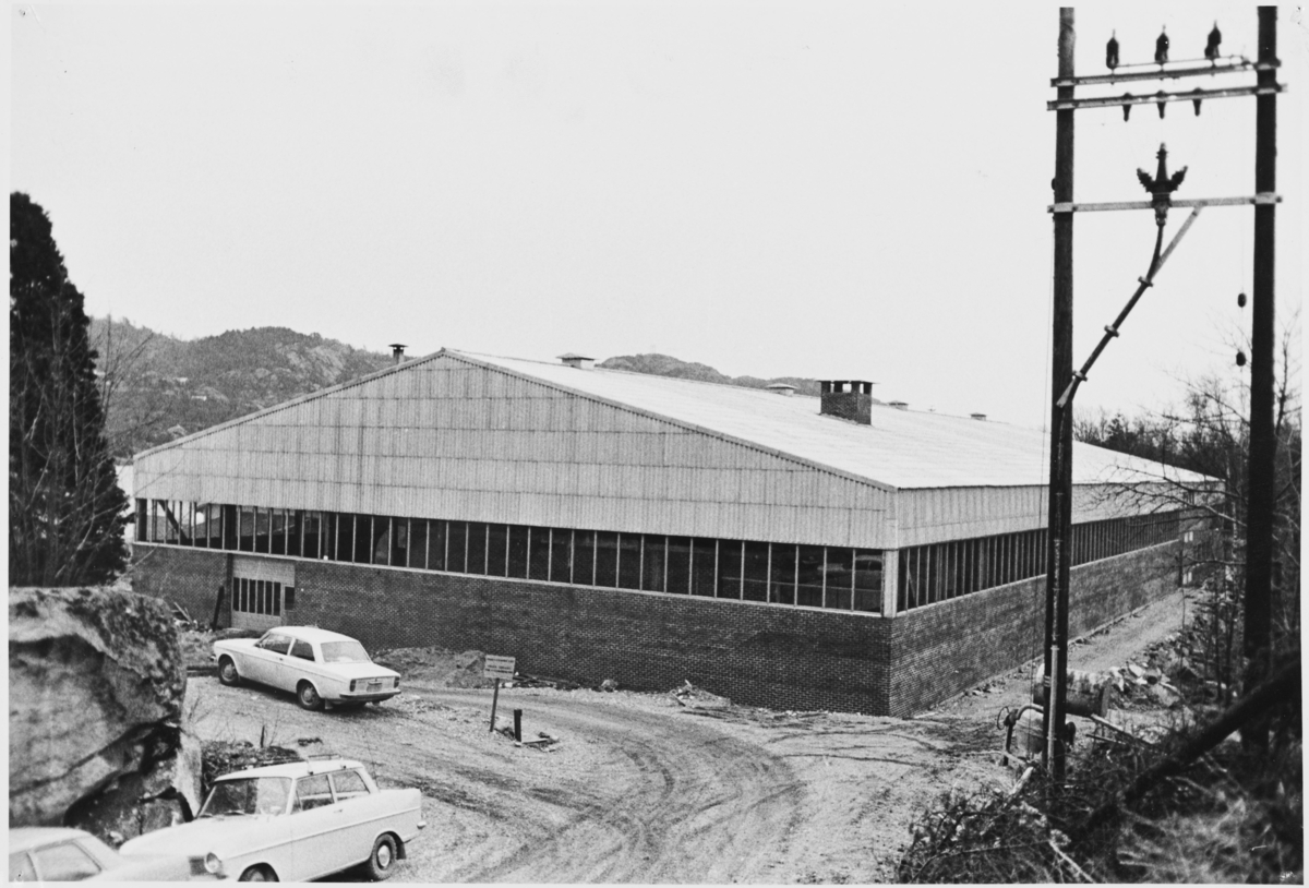Kaupanes Keramiske Industri starter, 8. desember 1971.