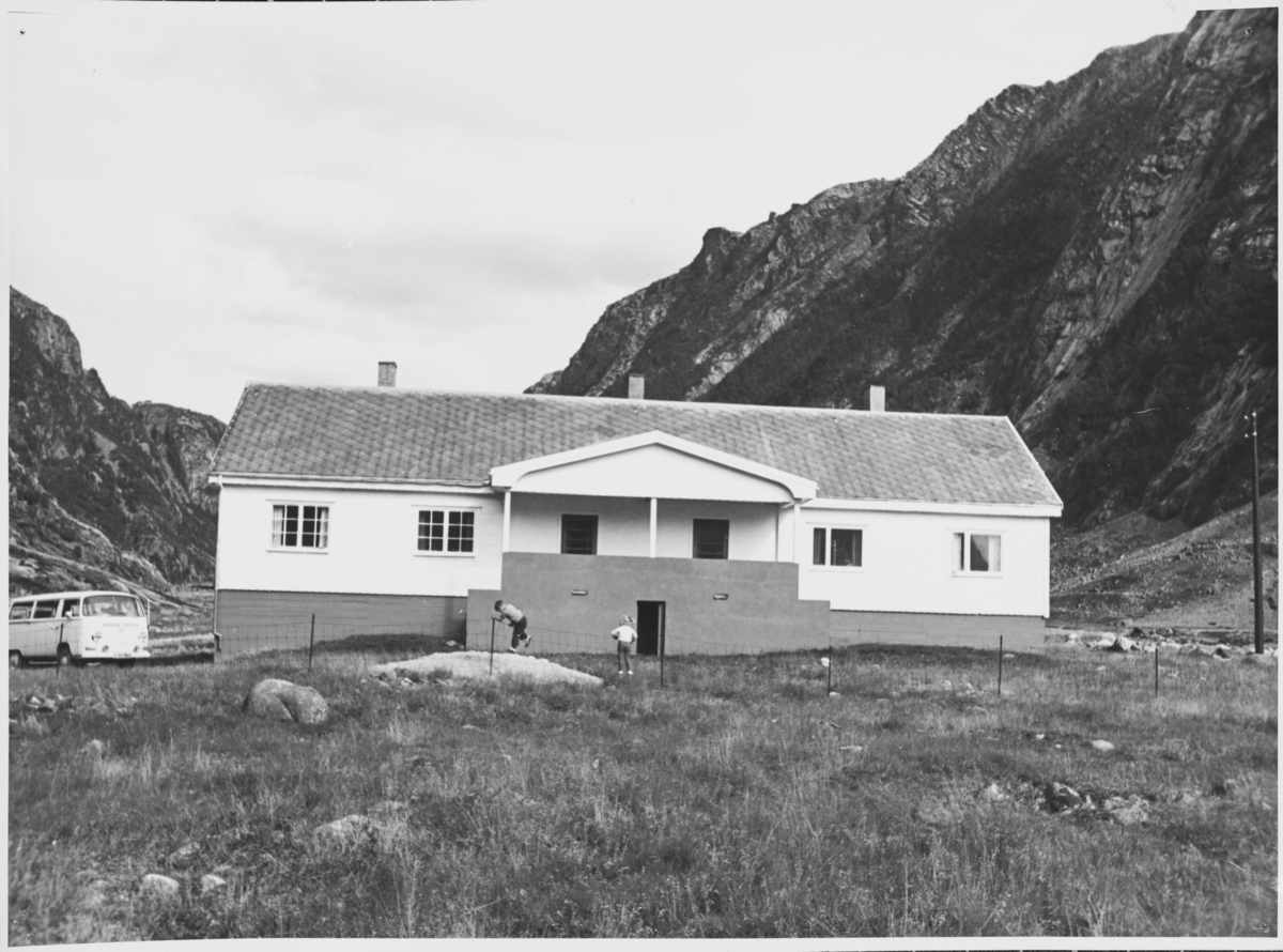 Pensjonatet i Ørsdalen, ca. 1970.