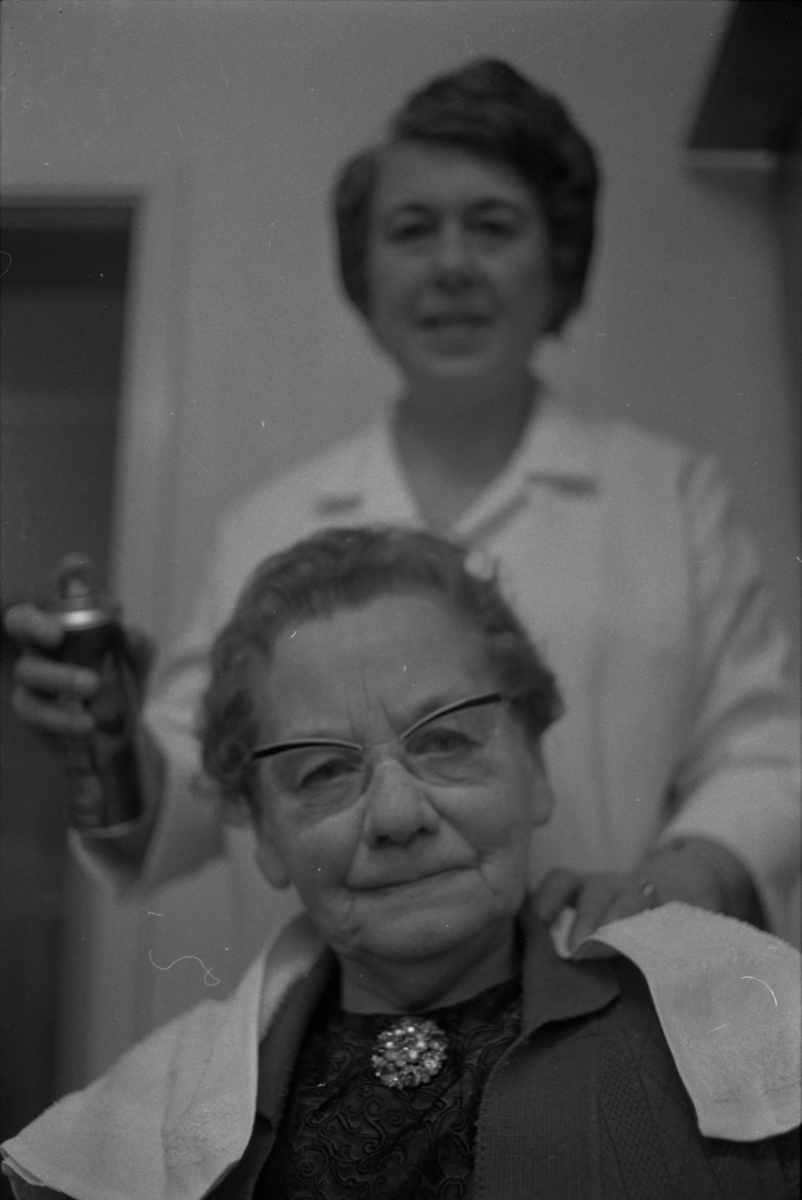 Frisørtime, ca. 1969.