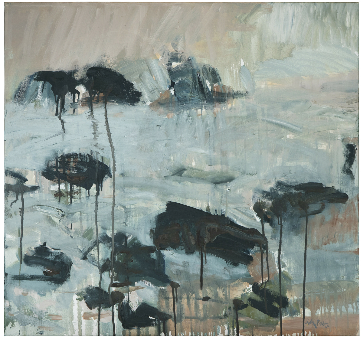 Flo - bevegelse [Oljemaleri]