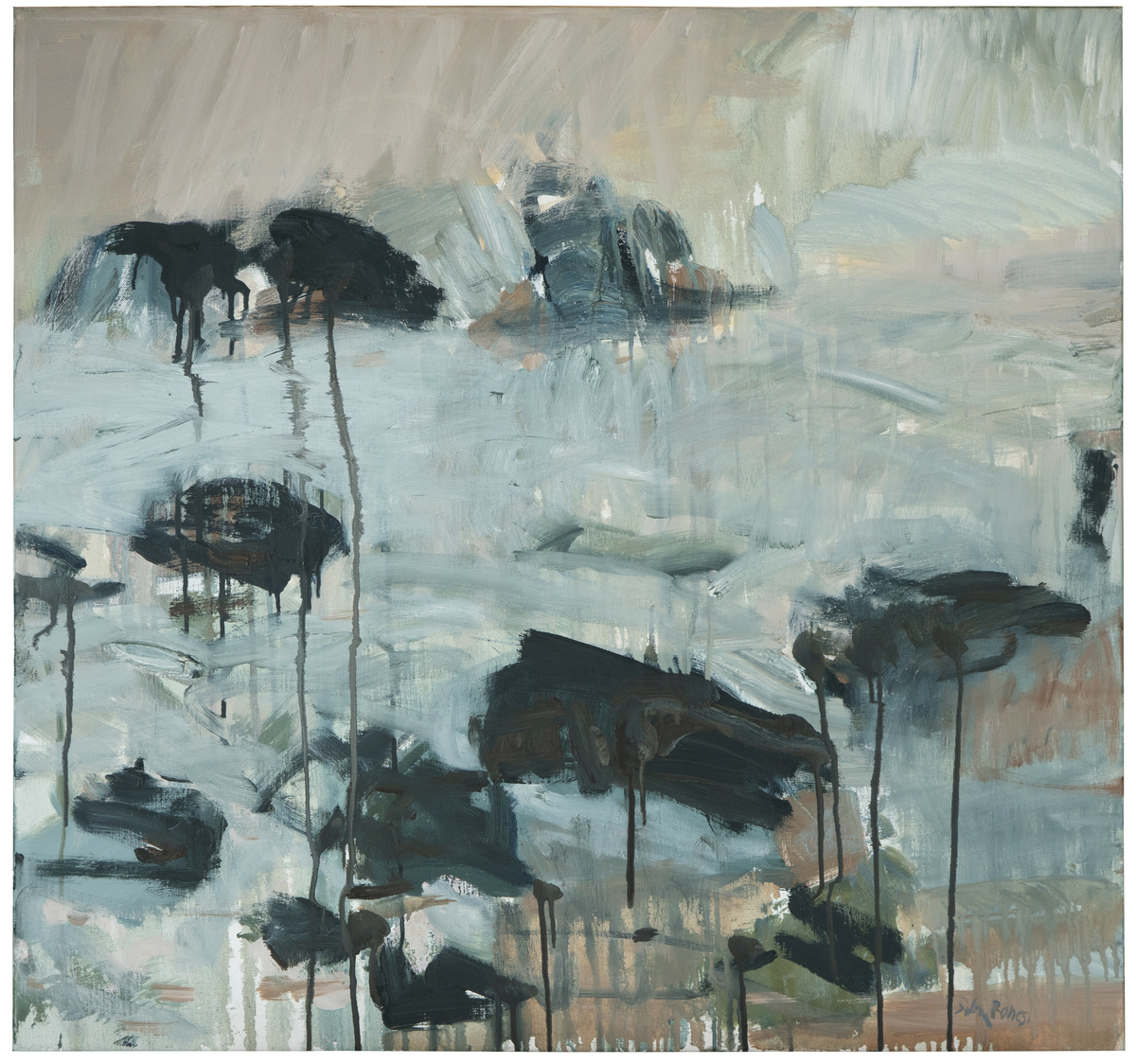 Flo - bevegelse [Oljemaleri]