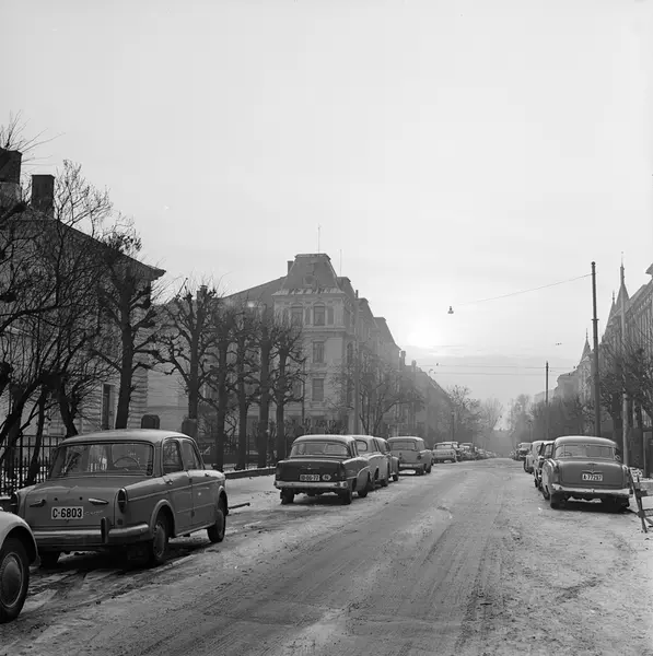 Oscars gate ved Riddevolds gate.