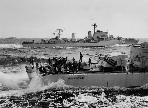 Jagarna Halland J 18 samt Östergötland J 20 under stridsövni