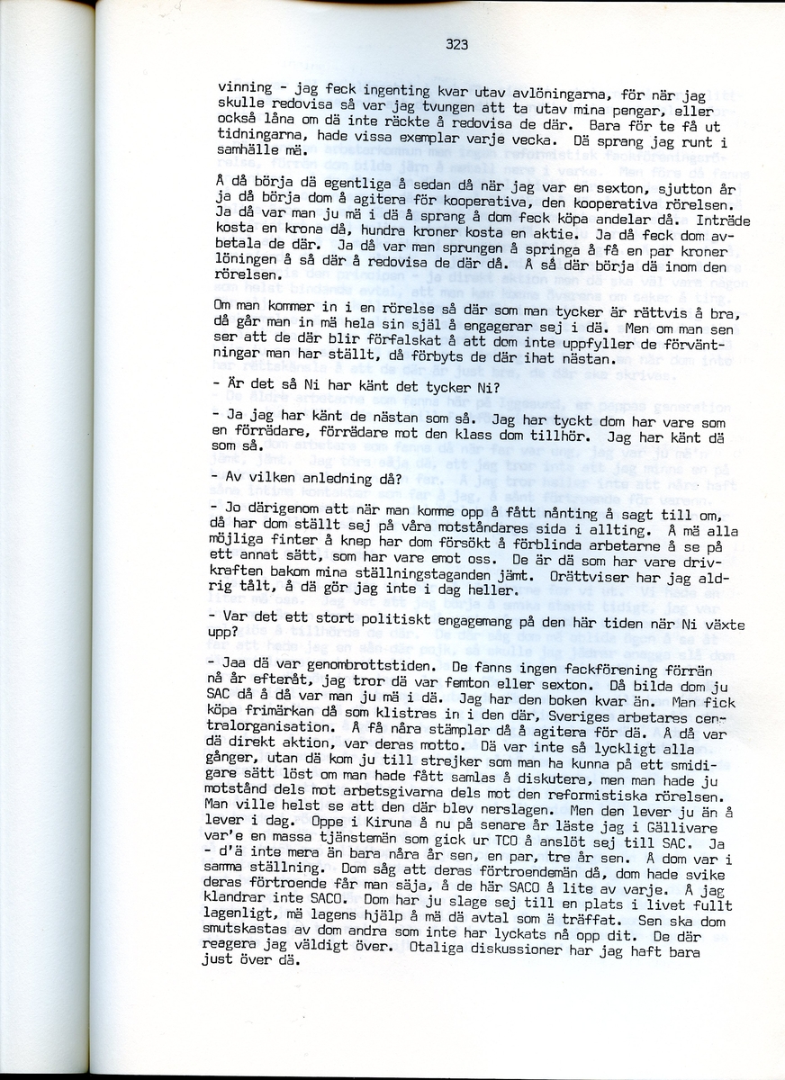 Edvard Pettersson, född 1898, berättar om sina minnen från Iggesund, Hälsingland. Intervjun är utförd av Barbro Bursell 1971.