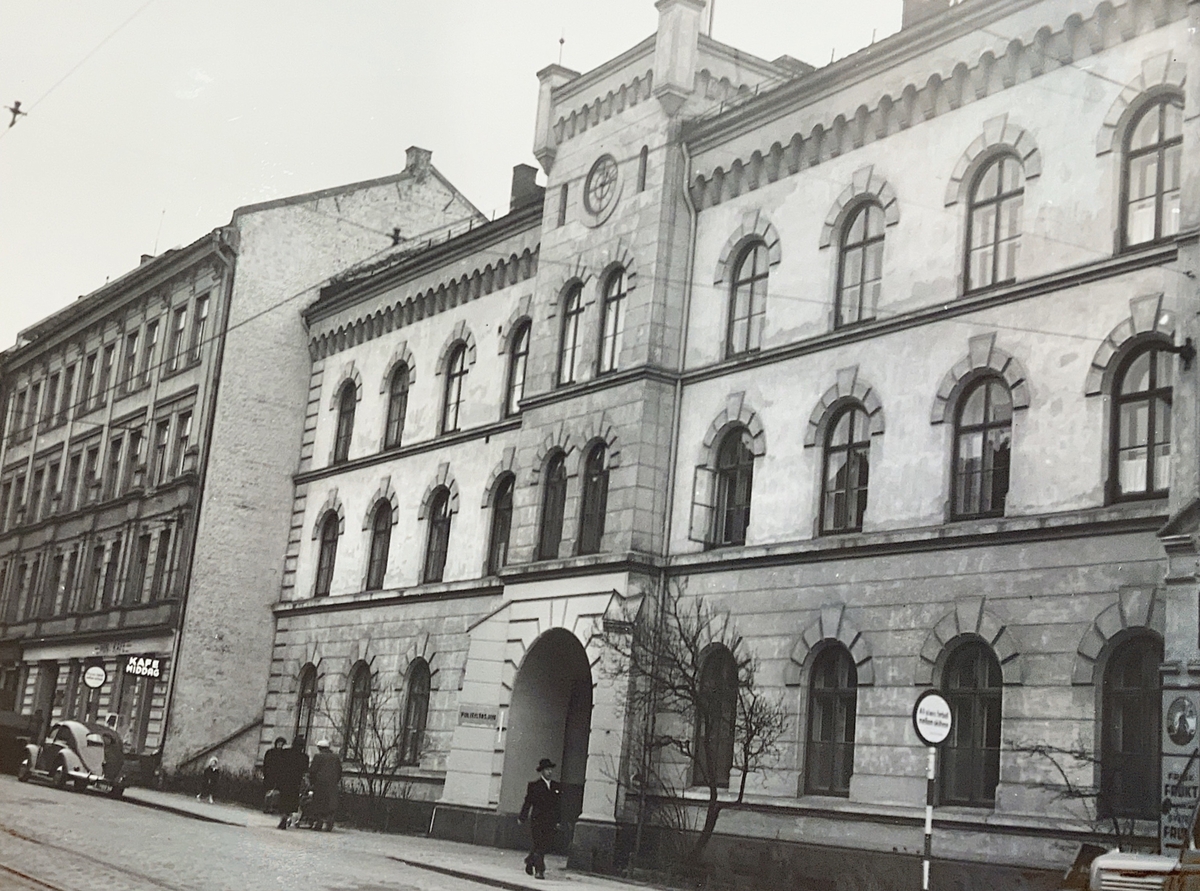 Grünerløkka politi- og brannstasjon.