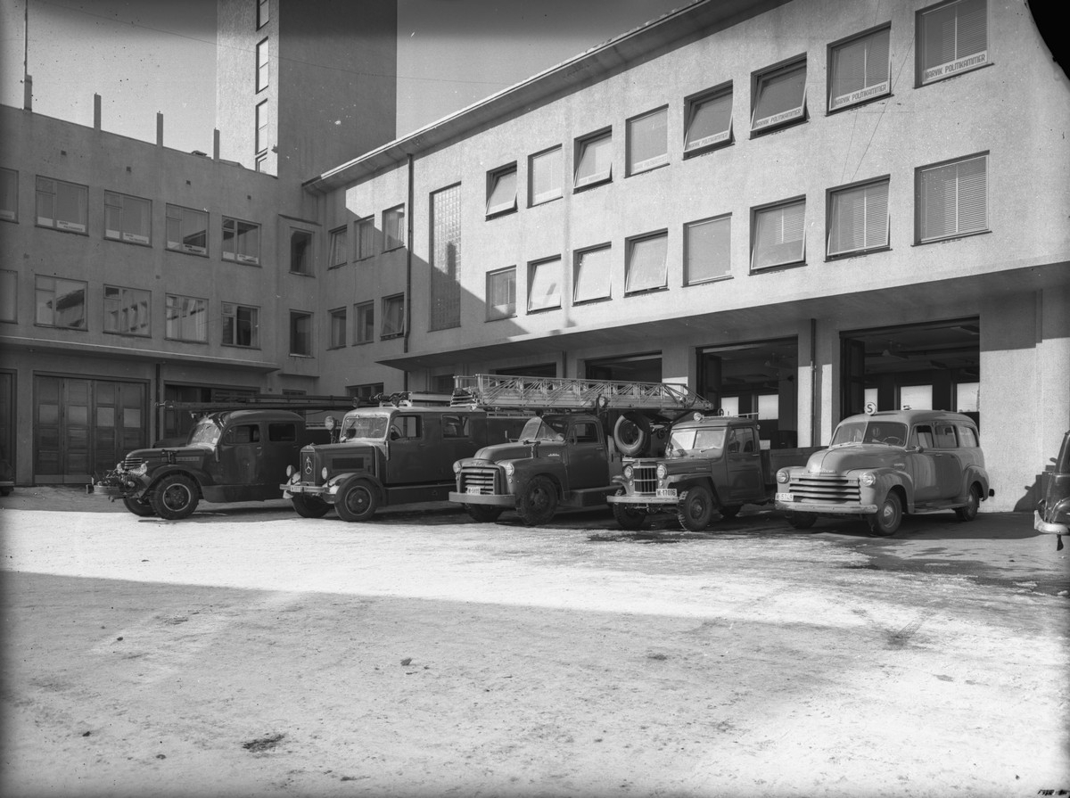 Narvik kommune
Brandstasjonen mars 1954