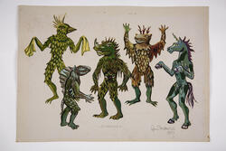 Kostymskiss till "Stormen" [Kostymskiss]