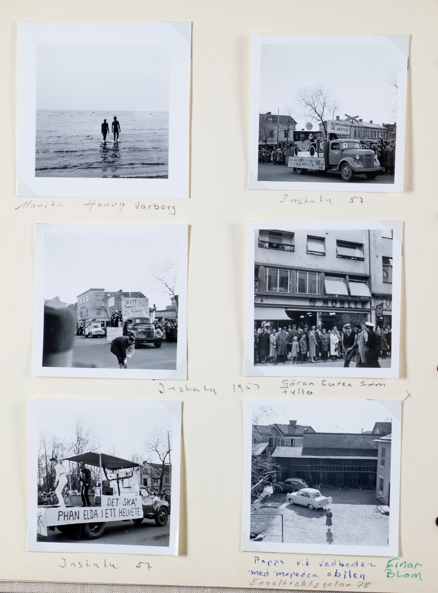 Fotoalbum från Per-Olov Bloms samling.