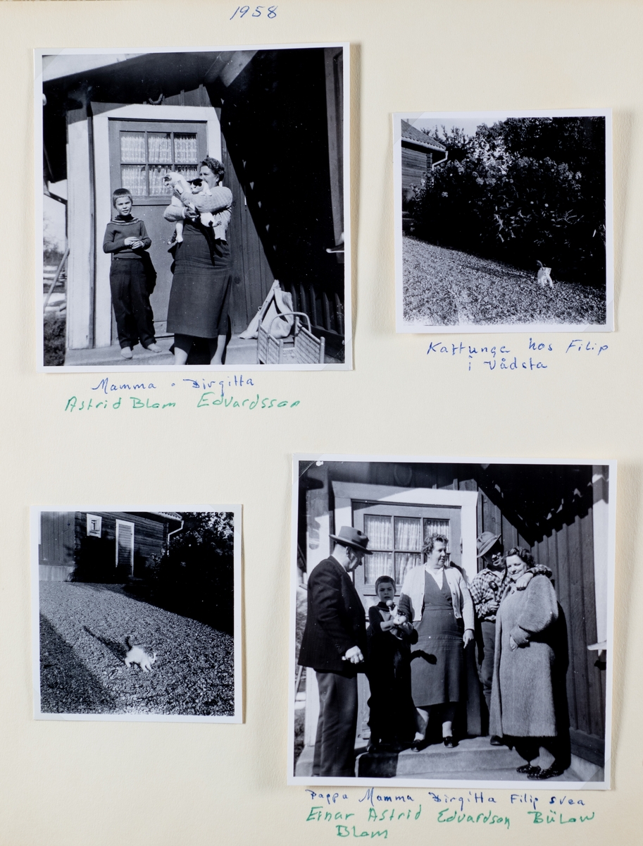 Fotoalbum från Per-Olov Bloms samling.