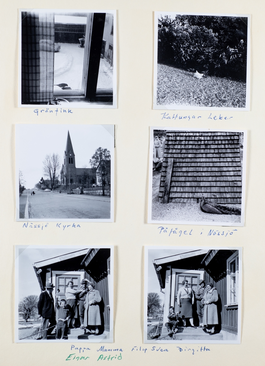 Fotoalbum från Per-Olov Bloms samling.