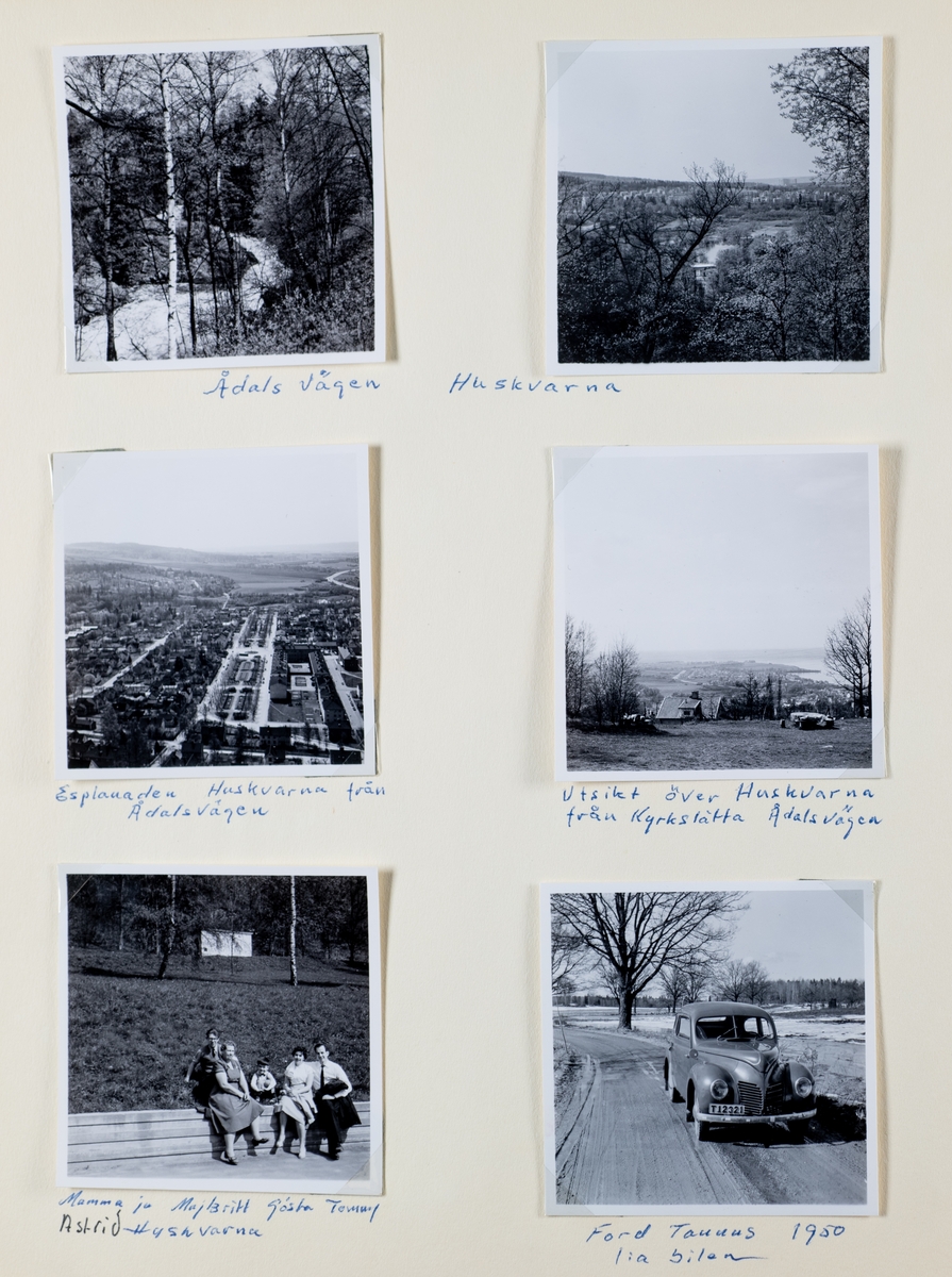 Fotoalbum från Per-Olov Bloms samling.