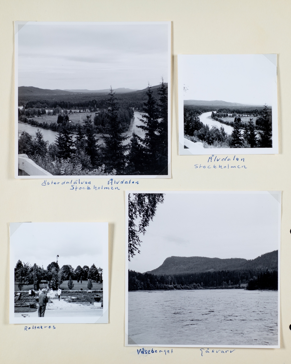 Fotoalbum från Per-Olov Bloms samling.