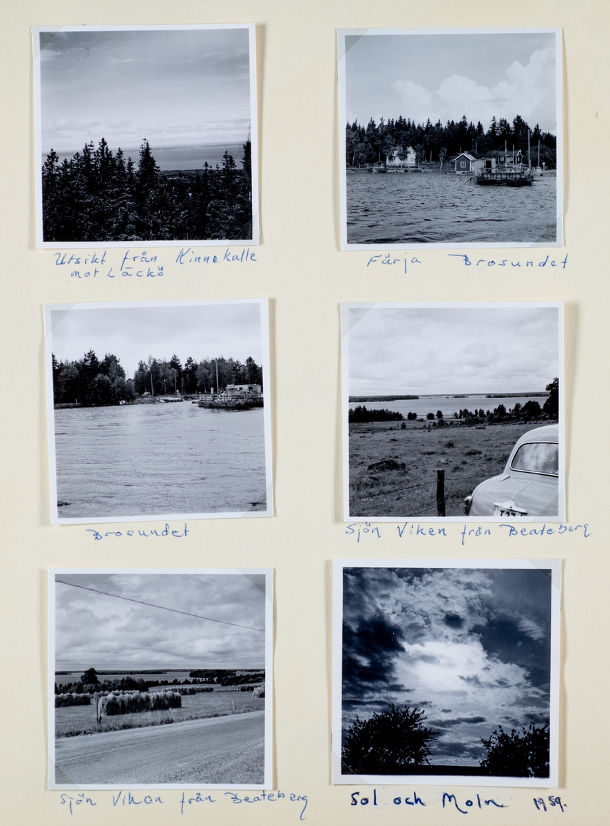 Fotoalbum från Per-Olov Bloms samling.