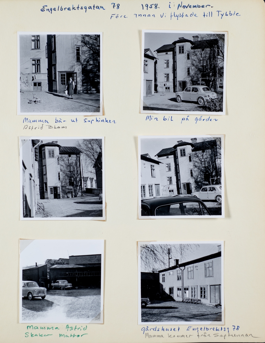 Fotoalbum från Per-Olov Bloms samling.
