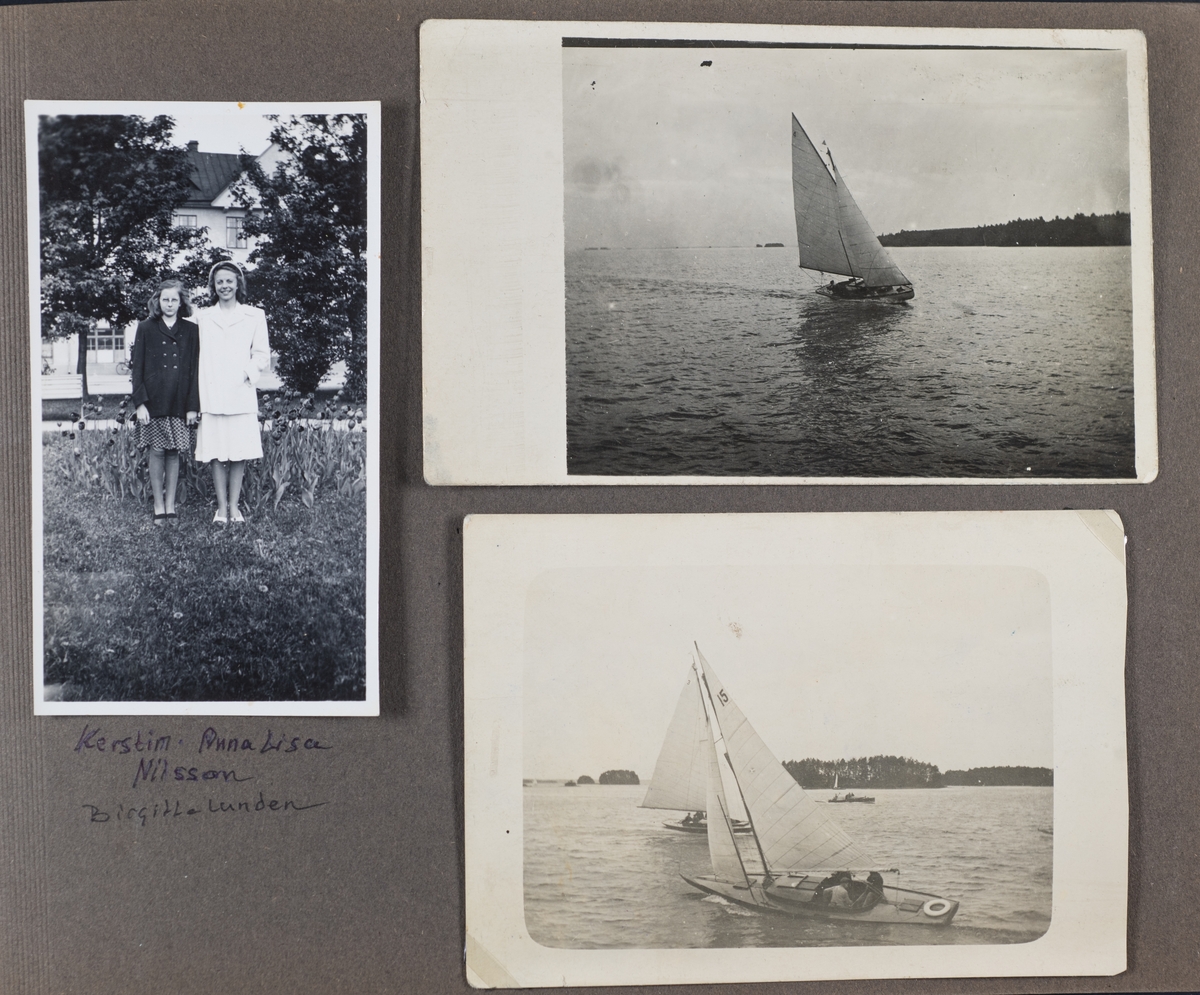 Fotoalbum från Per-Olov Bloms samling.