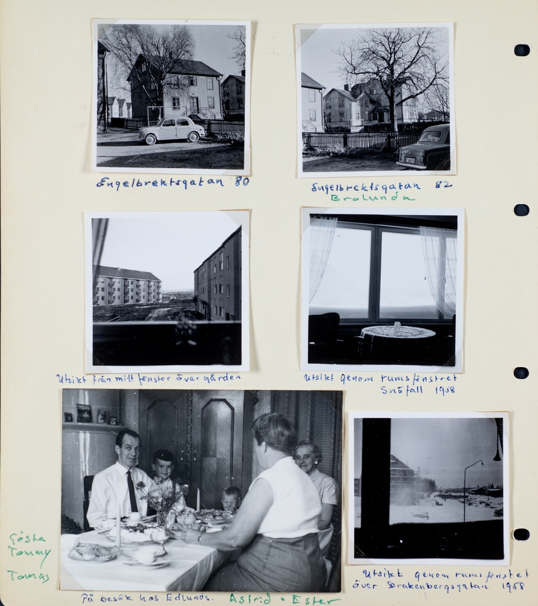 Fotoalbum från Per-Olov Bloms samling.