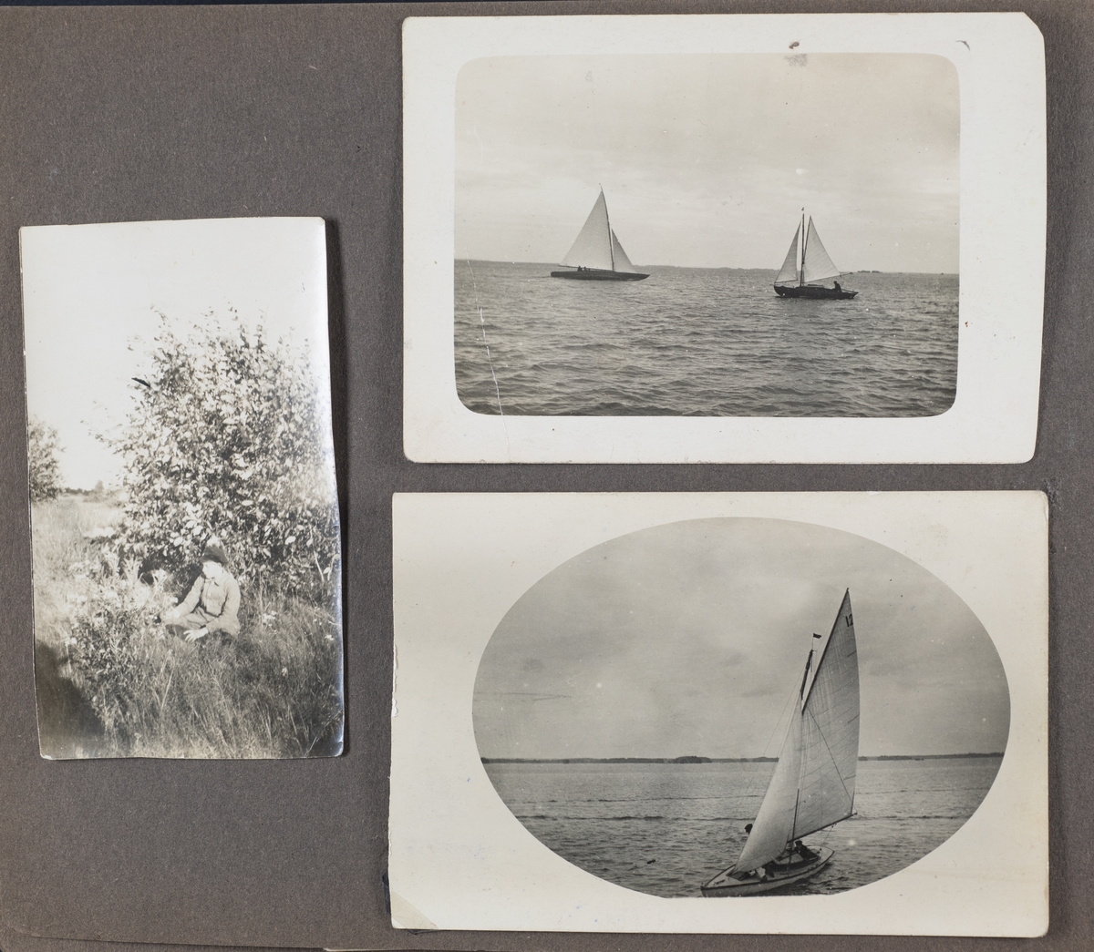 Fotoalbum från Per-Olov Bloms samling.