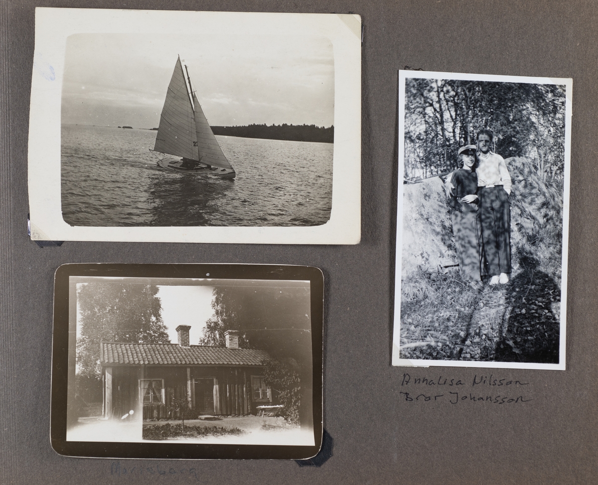 Fotoalbum från Per-Olov Bloms samling.