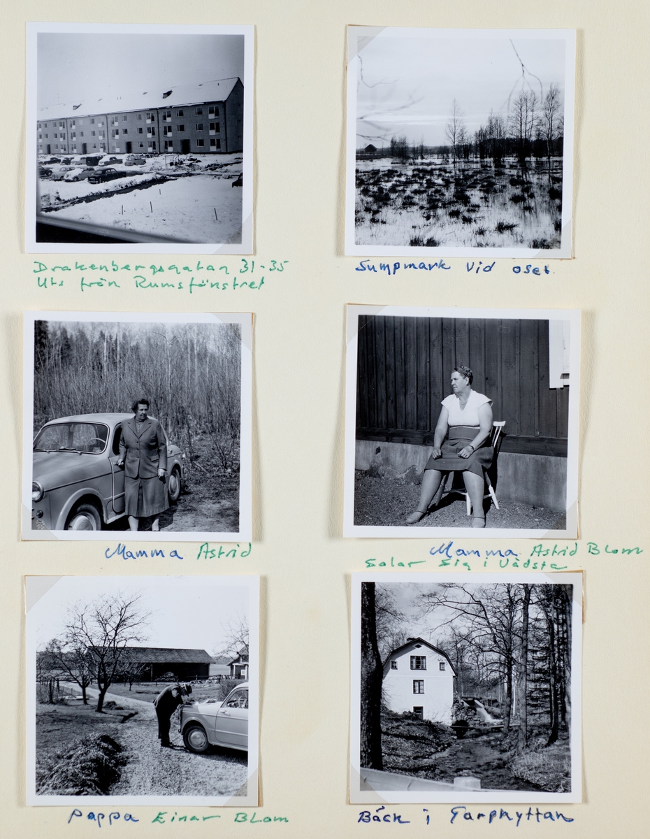 Fotoalbum från Per-Olov Bloms samling.