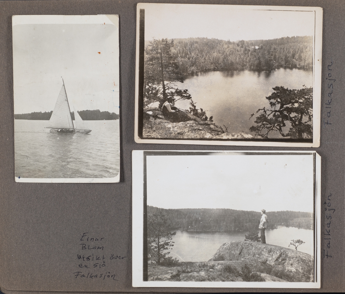 Fotoalbum från Per-Olov Bloms samling.