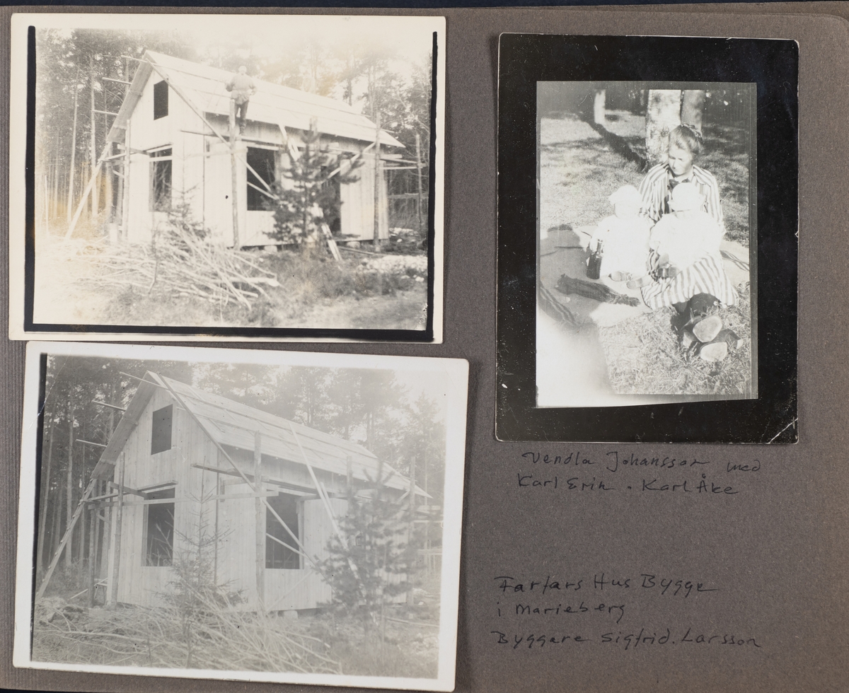 Fotoalbum från Per-Olov Bloms samling.