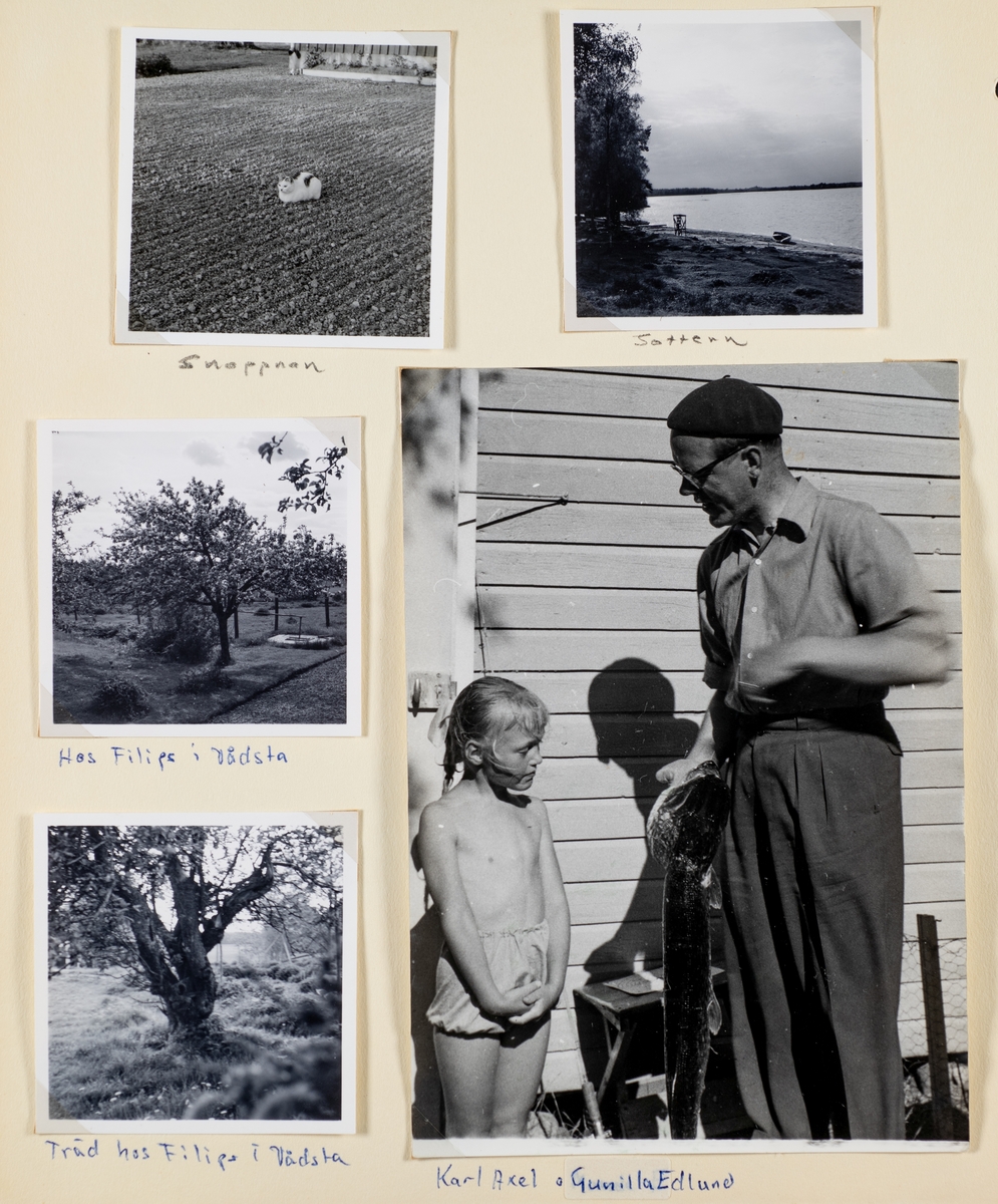 Fotoalbum från Per-Olov Bloms samling.