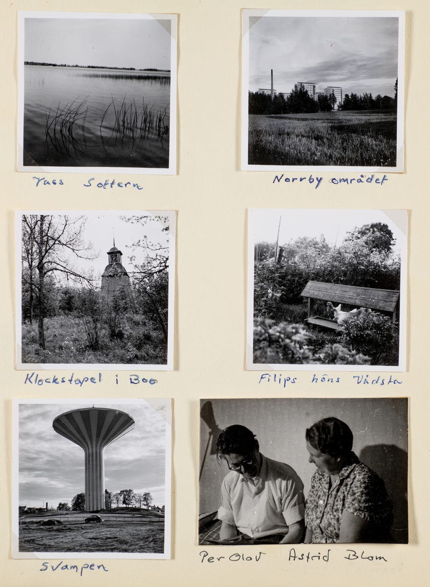 Fotoalbum från Per-Olov Bloms samling.