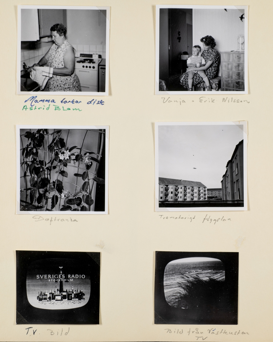 Fotoalbum från Per-Olov Bloms samling.