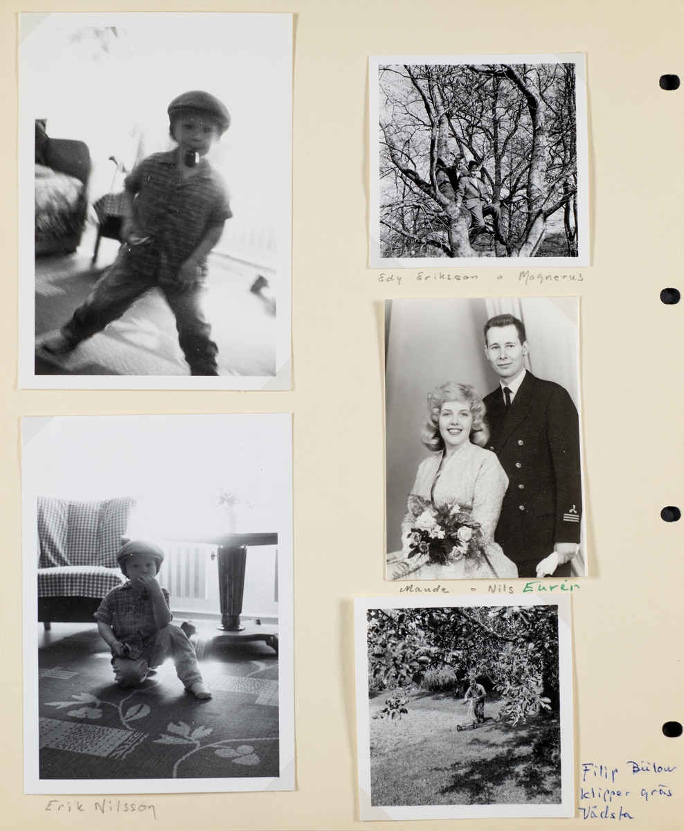 Fotoalbum från Per-Olov Bloms samling.