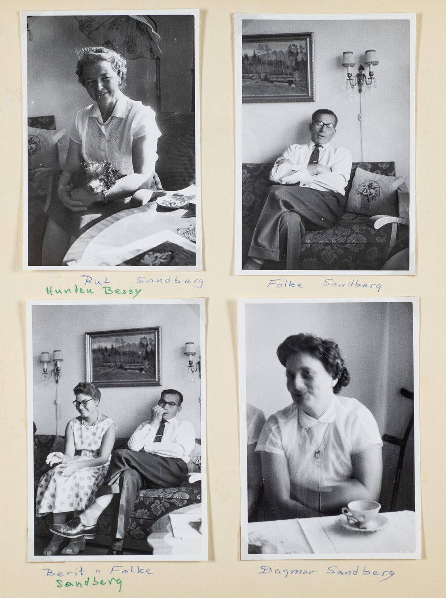 Fotoalbum från Per-Olov Bloms samling.