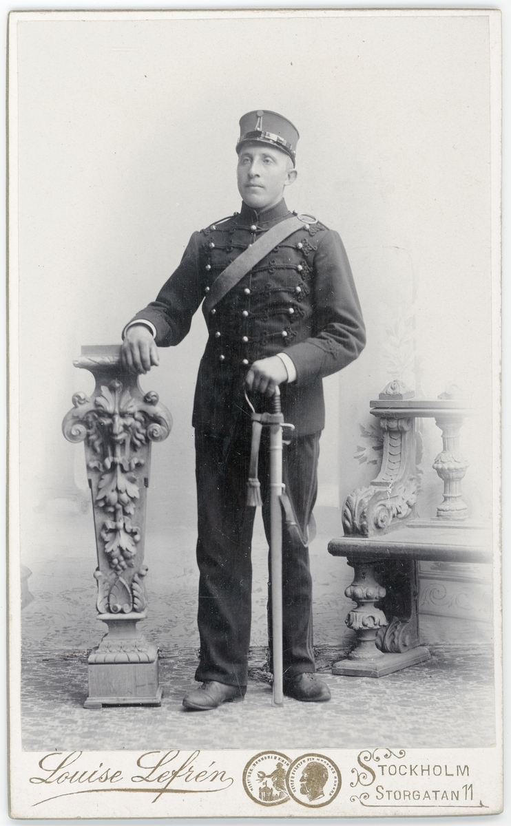 Kabinettsfotografi - Per Pettersson "Rävbo" 1898