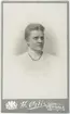 Kabinettsfotografi - Maria Nyman, Uppsala 1903