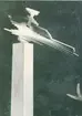Skulptur, av mässing och tenn, Fly.