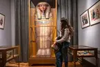 Vänersborgs museum, utställningen Turistresan. Egyptiska kabinettet